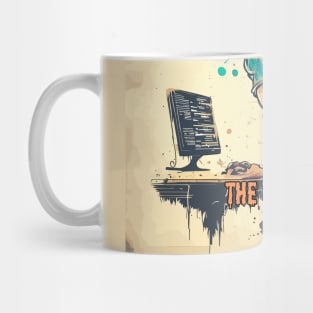 The Working Dead - Funny zombie worker Mug